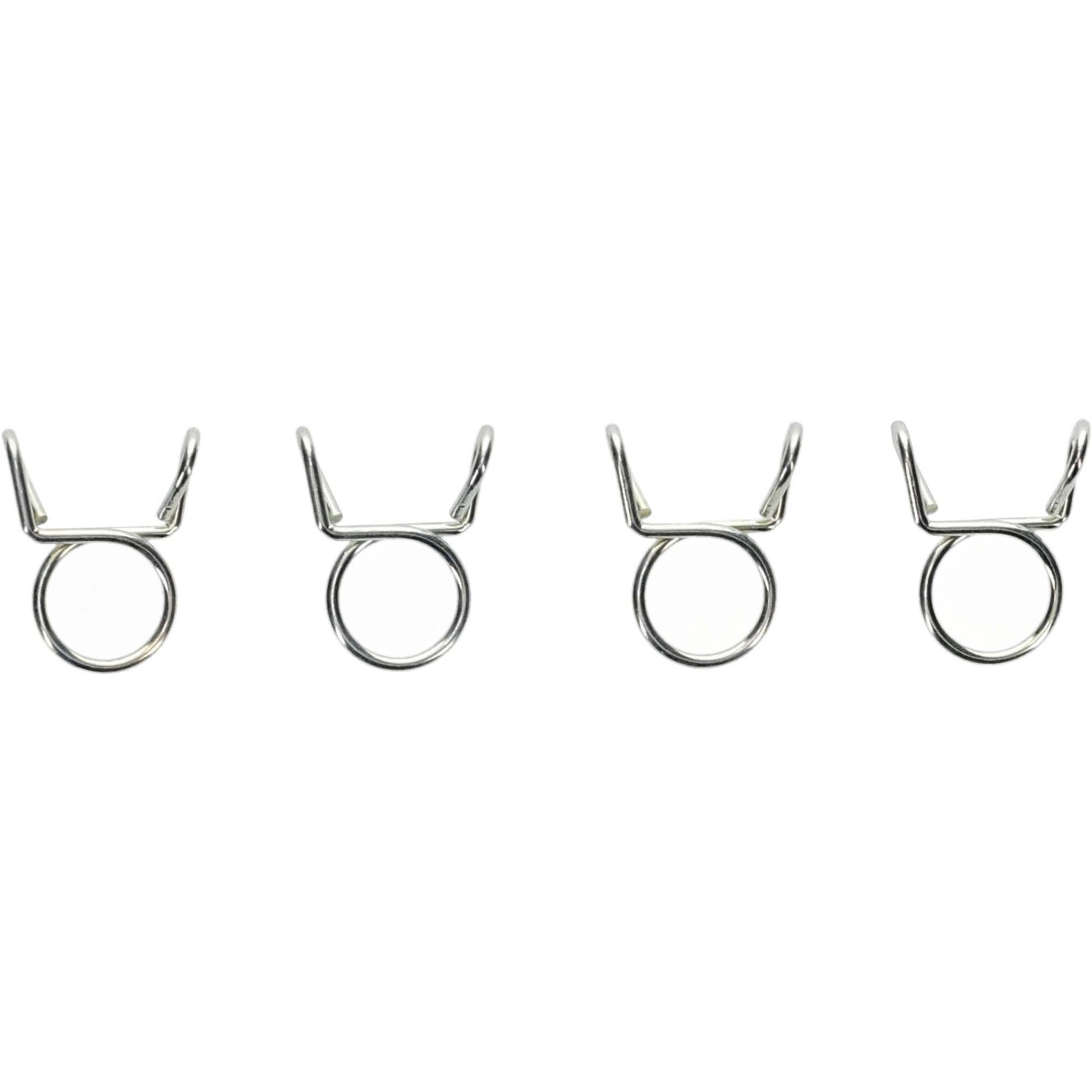 ALL BALLS Hose Clamp Refill Kit 4-Pack showing durable metal hose clamps for reliable replacement and secure fittings.