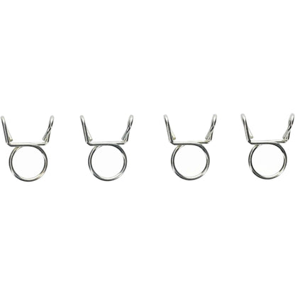 ALL BALLS Hose Clamp Refill Kit 4-Pack showing durable metal hose clamps for reliable replacement and secure fittings.