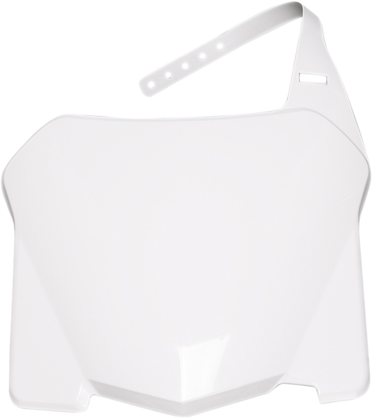 ACERBIS Front Number Plate - White 2113620002 - Howling Moto