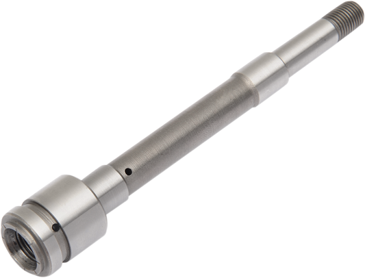 Rocker arm shaft for Harley Davidson motorcycle by DRAG SPECIALTIES, part number 231986, featuring metal components and mounting points
