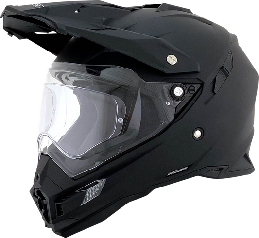 Clear Max Pinlock lens shield for AFX FX-41DS helmet, designed by Bill's Exhausts, showing the transparent helmet part.