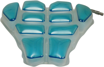 Bill's Exhausts Wild Ass Cushion air seat with air gel, black sport design, for engine comfort and support.