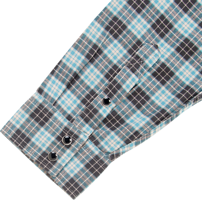Bill's Exhausts BILTWELL Pacific Flannel Shirt in XL with a classic plaid pattern, featuring button-up front and long sleeves.