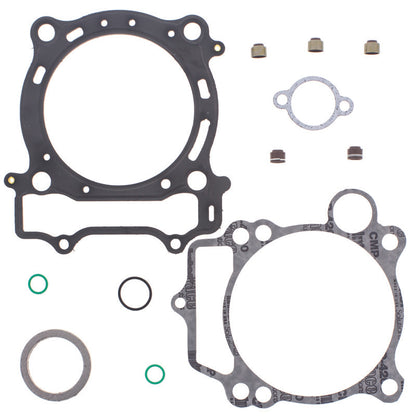 QuadBoss Yamaha YFZ450 top end gasket set for powersports engines, includes gaskets and seals for engine repair.