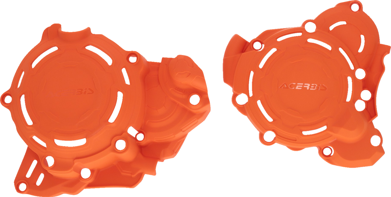 Orange Acerbis X-Power Kit for Husqvarna and KTM motorcycles, body kit part from Bill's Exhausts.