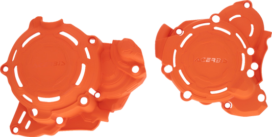 Orange Acerbis X-Power Kit for Husqvarna and KTM motorcycles, body kit part from Bill's Exhausts.