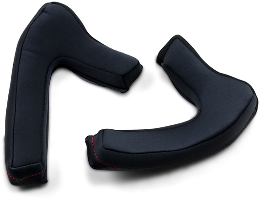 Black Z1R Road Maxx Cheek Pads for 2XL helmets, part 0134-2613, showing the padded cheek area for comfort and fit.