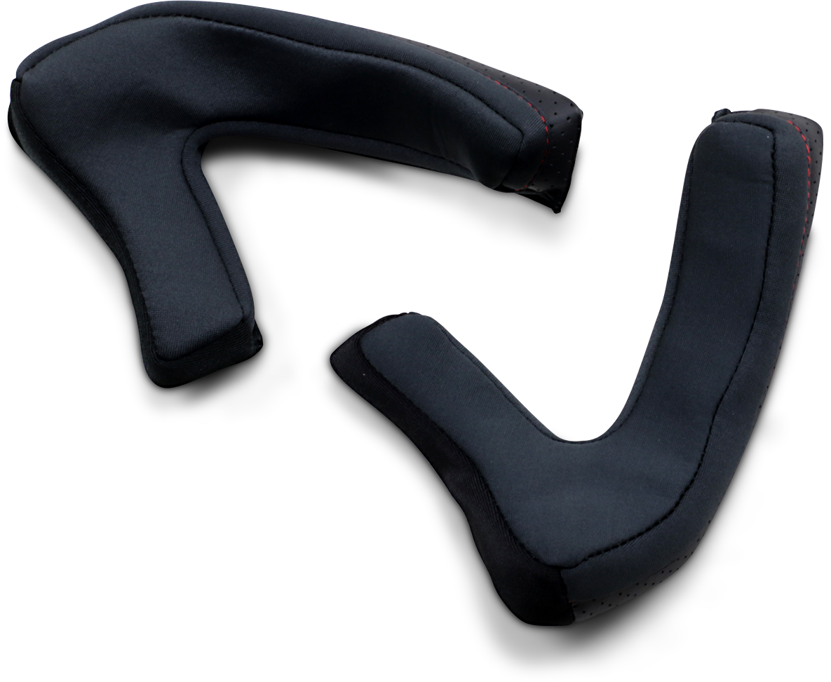 Black Z1R Road Maxx Cheek Pads in 3XL size, designed as replacement parts for Z1R helmets.