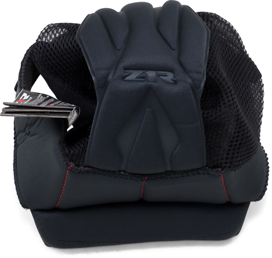 Black Z1R Road Maxx Helmet Liner in medium size, shown with fabric and mesh details, part #0134-2617.