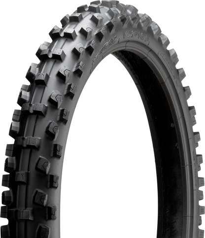 IRC VX-10 Mini Motocross front tire 60/100-12 for off-road riding, with knobby tread designed for motocross performance
