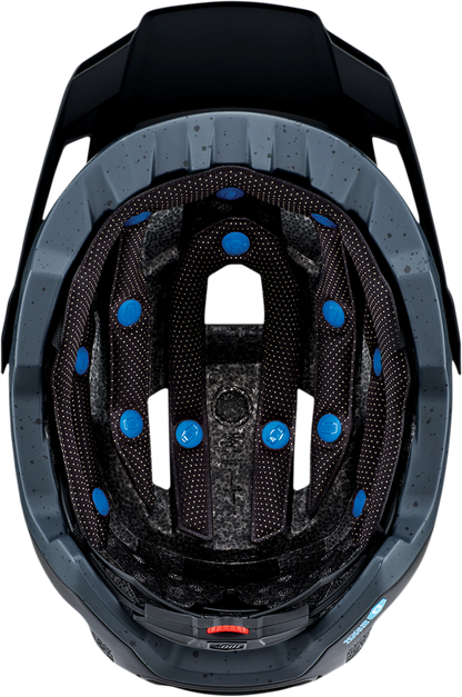 Black Altec bicycle helmet in size S/M by Bill's Exhausts, featuring a sleek design and adjustable straps.