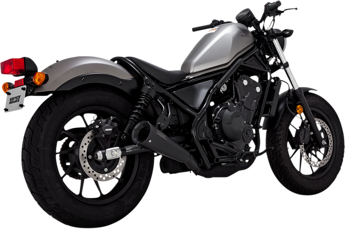 VANCE & HINES, Vance & Hines Upsweep Slip-On Muffler Black 48421 for Motorcycle Exhaust Systems