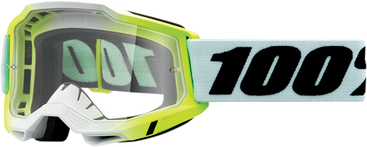 100% Accuri 2 Goggles - Dunder - Clear 50013-00015 - Howling Moto