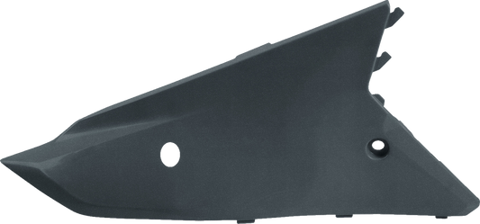 Acerbis upper side panels in gray metallic for motorcycle body, designed for durability and style.