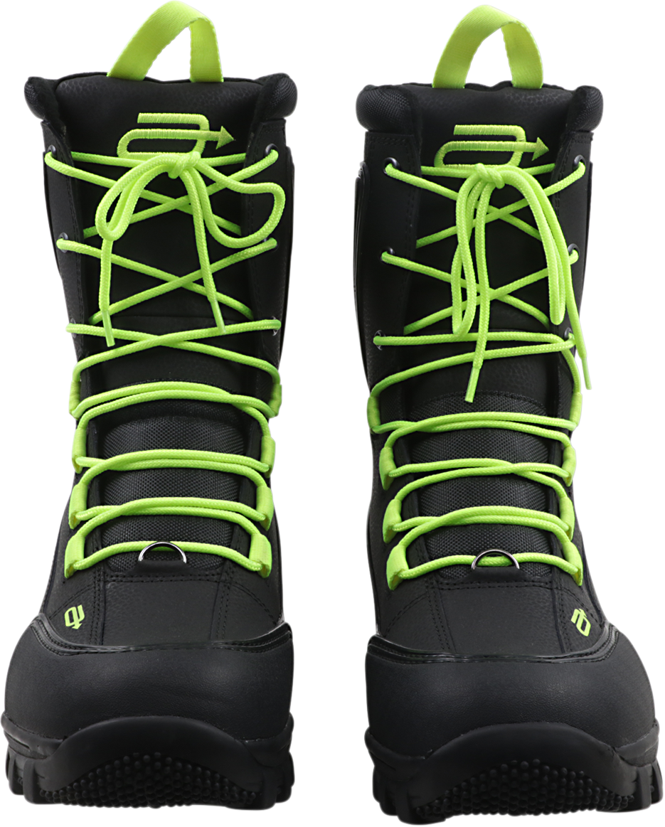 Hi-viz replacement laces for ARCTIVA Advance motorcycle boots, size 8-9, by Bill's Exhausts. Bright, durable boot laces.