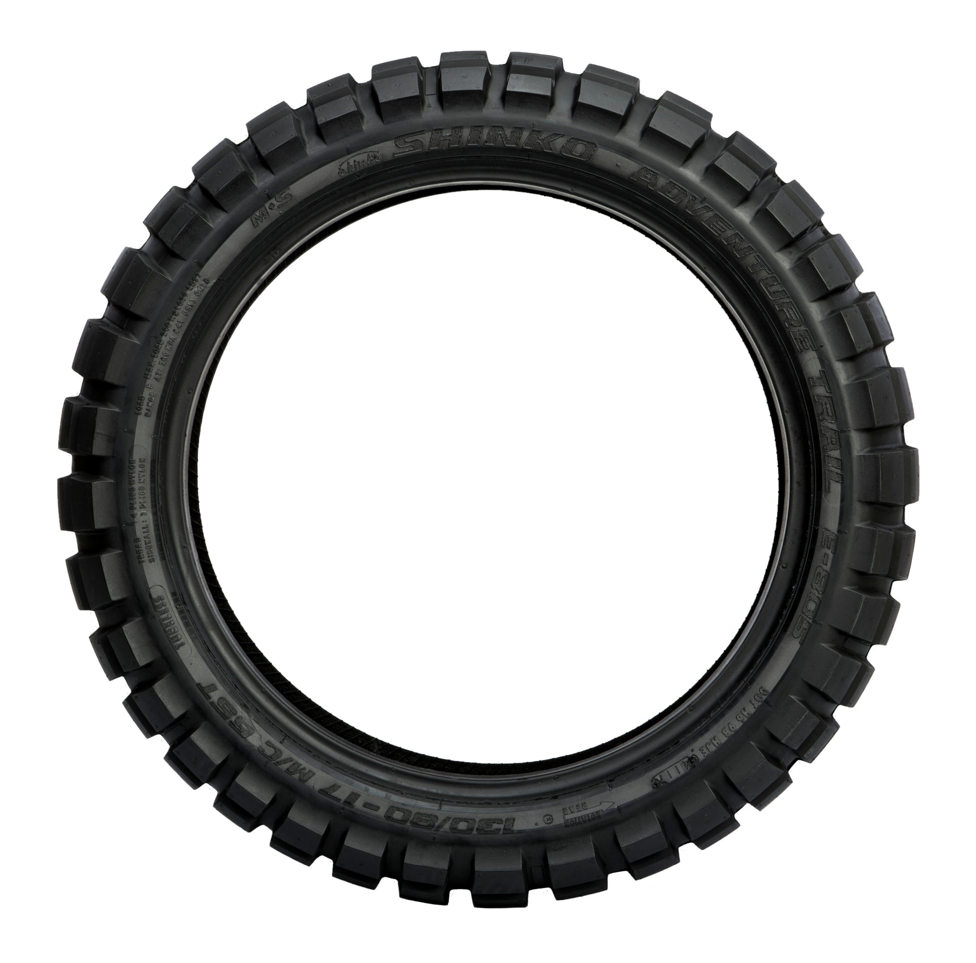 SHINKO, Shinko Tire 805 Dual Sport Rear 150/70B-18 70Q Bias TL with Reflector Sidewall Technology