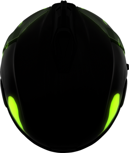 Dark black ICON Airform™ helmet by Bill's Exhausts in 2XL size, featuring MIPS® safety technology and sleek helmet design.