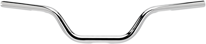 Chrome BILTWELL Oversized Tracker High Handlebars for motorcycles, featuring robust construction and high-rise design.