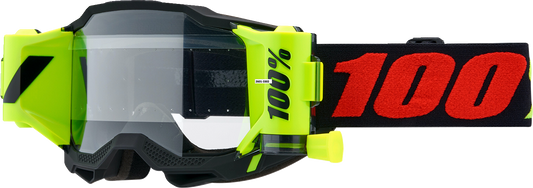 Bill's Exhausts Accuri 2 Forecast Goggles in clear with adjustable strap and foam padding for a secure fit.