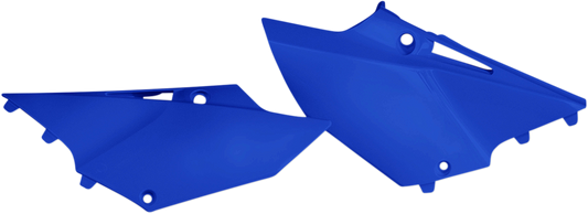 Blue Acerbis side panels for motorcycle body, with product code 2402990211, featuring sleek design and branding details.