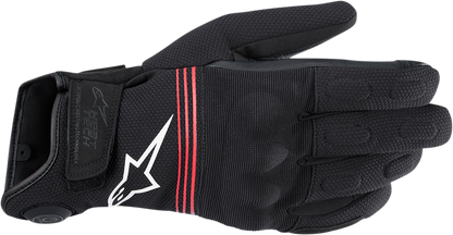 Black ALPINESTARS HT-3 Heat Tech Drystar® Gloves in 3XL size, showing close-up of the gloves with textured palms and branding details.