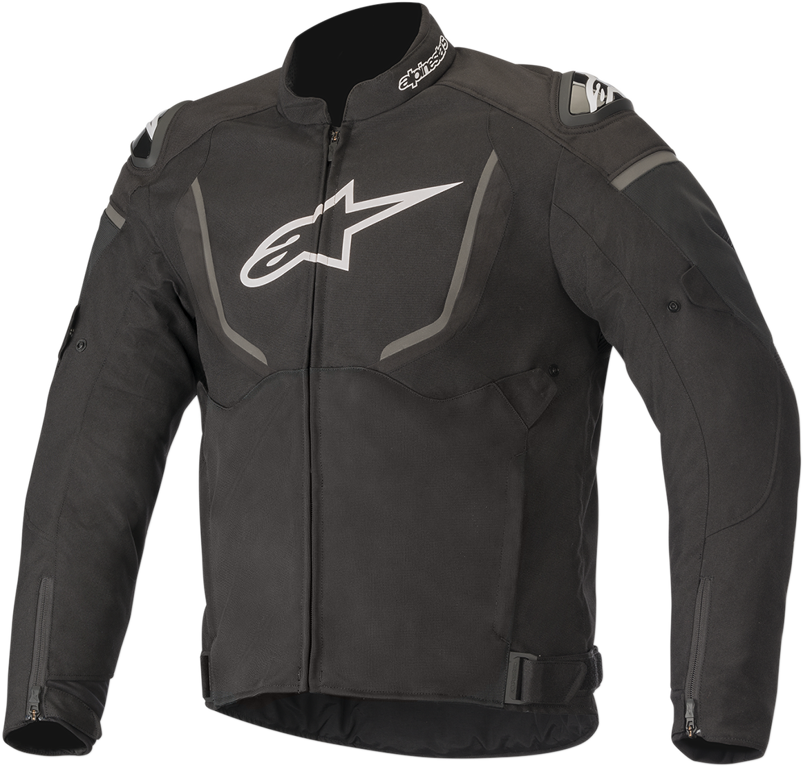 Alpinestars T-GP R v2 Air Jacket in black, small size, featuring lightweight motorcycle jacket design with ventilation panels.