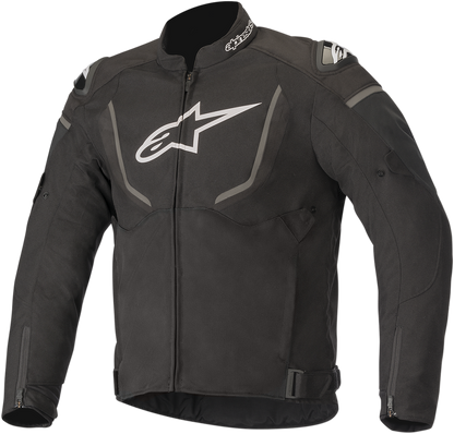 Alpinestars T-GP R v2 Air Jacket in black, small size, featuring lightweight motorcycle jacket design with ventilation panels.