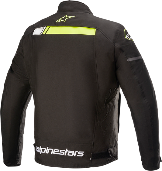 Alpinestars T-SPS Ignition Jacket in black and yellow, 4XL, featuring protective design and sporty styling.