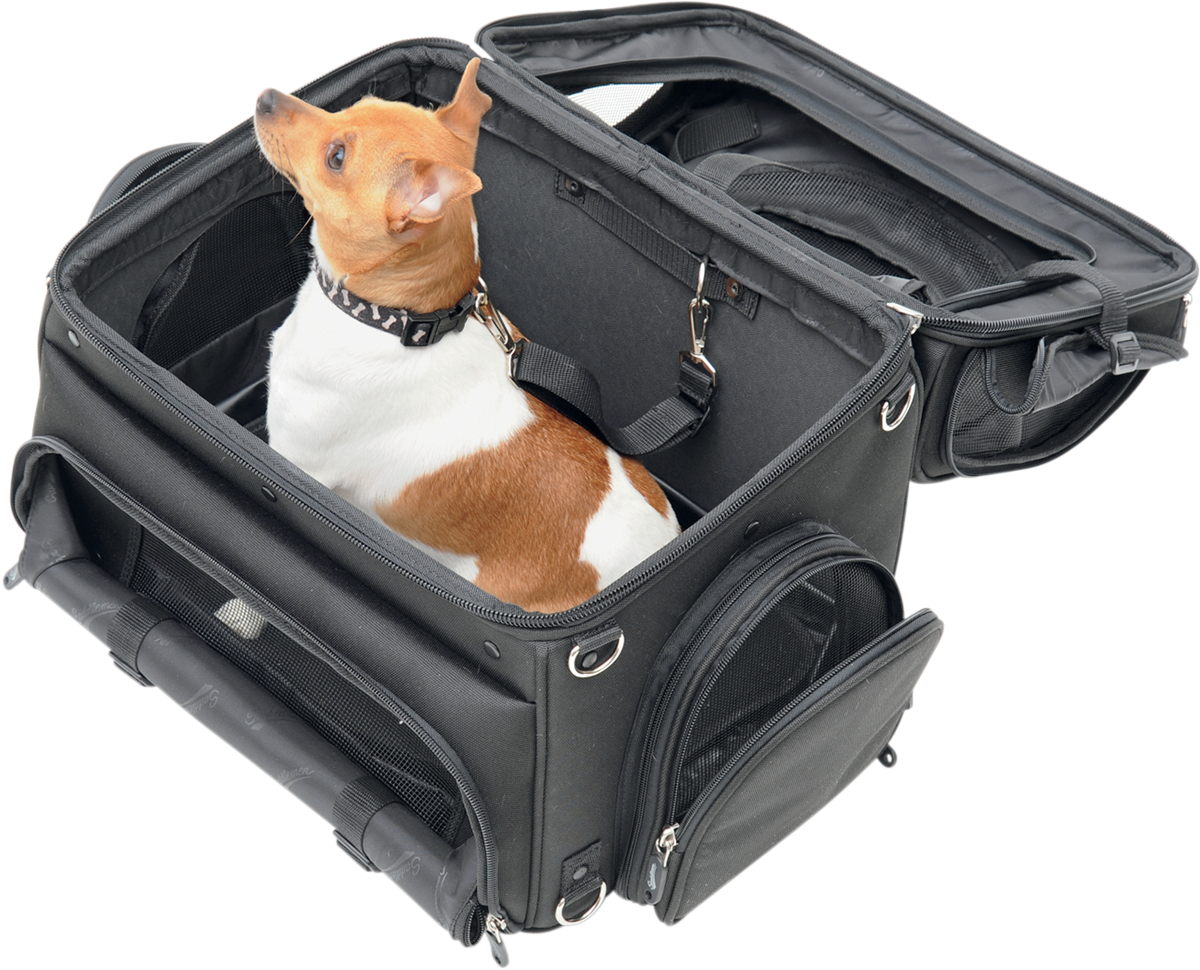 Bill's Exhausts SADDLEMEN Pet Voyager seat, durable motorcycle seat with comfortable padding and stylish design.