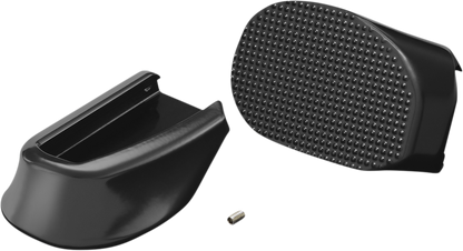 Bill's Exhausts SHOW CHROME Kickstand Base 52-966 engine part, shiny chrome finish, designed for motorcycle kickstands.