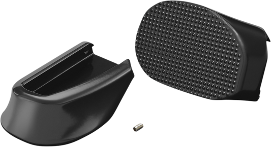Bill's Exhausts SHOW CHROME Kickstand Base 52-966 engine part, shiny chrome finish, designed for motorcycle kickstands.