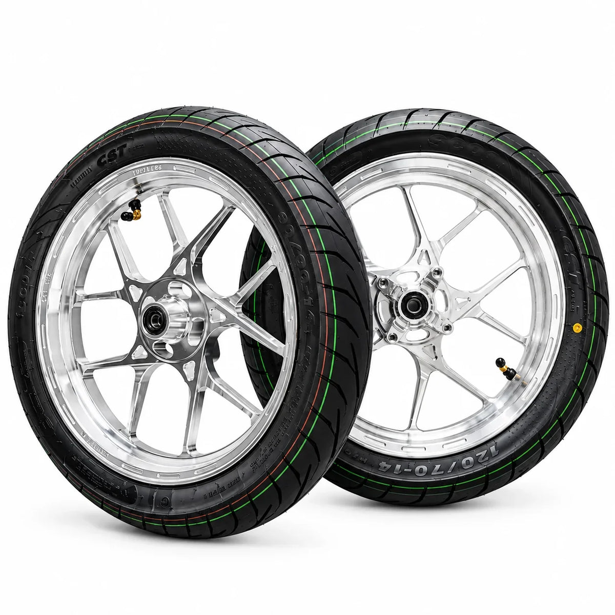 CNC Chrome Wheel Set
