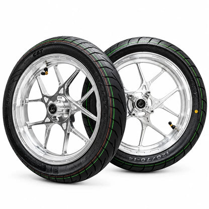 CNC Chrome Wheel Set