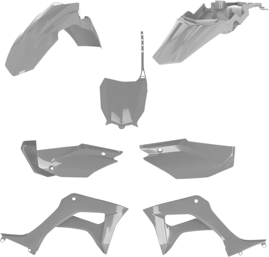 ACERBIS Full Replacement Body Kit - Gray 2861930011 - Howling Moto