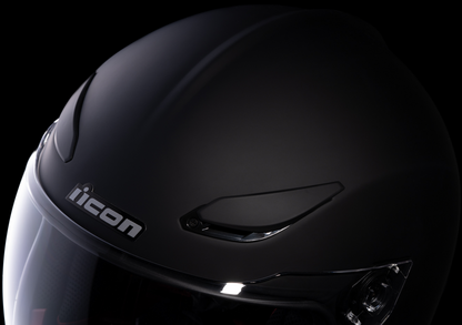 Bill's Exhausts ICON Domain™ Helmet in rubatone finish, 3XL size, showing the sleek, rounded helmet design with matte surface.
