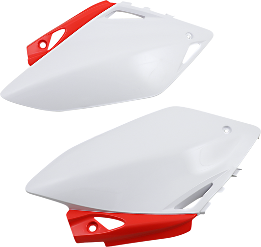 ACERBIS Side Panels - OE White/Red 2082040354 - Howling Moto