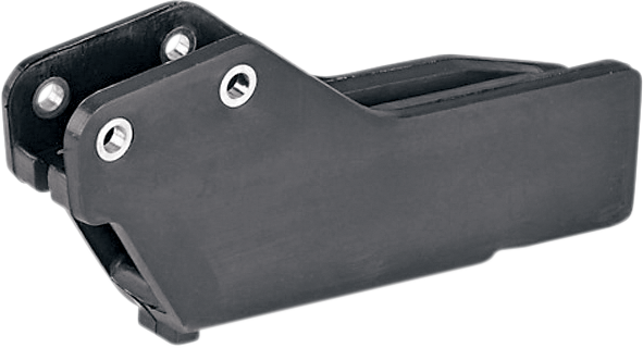 Black ACERBIS Chain Guide for Kawasaki motorcycles, designed for durability and precise chain protection.