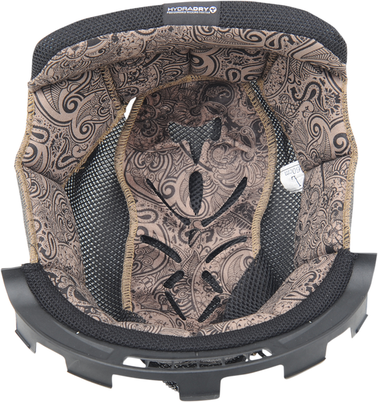 Bill's Exhausts ICON Airmada™ liner in Chantilly, medium size, 12 mm thickness, helmet parts for Airmada helmets.