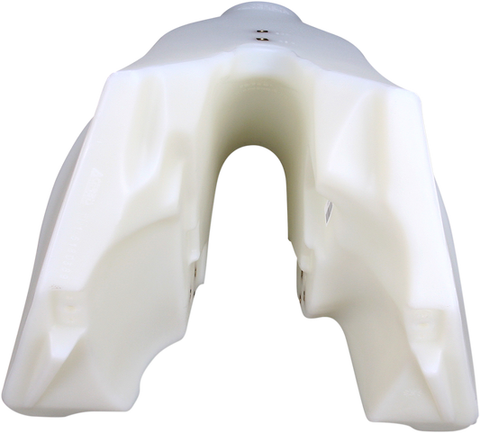 Acerbis Honda gas tank in natural color, 5.8-gallon capacity, designed for motorcycle body replacement, with Bill's Exhausts branding.