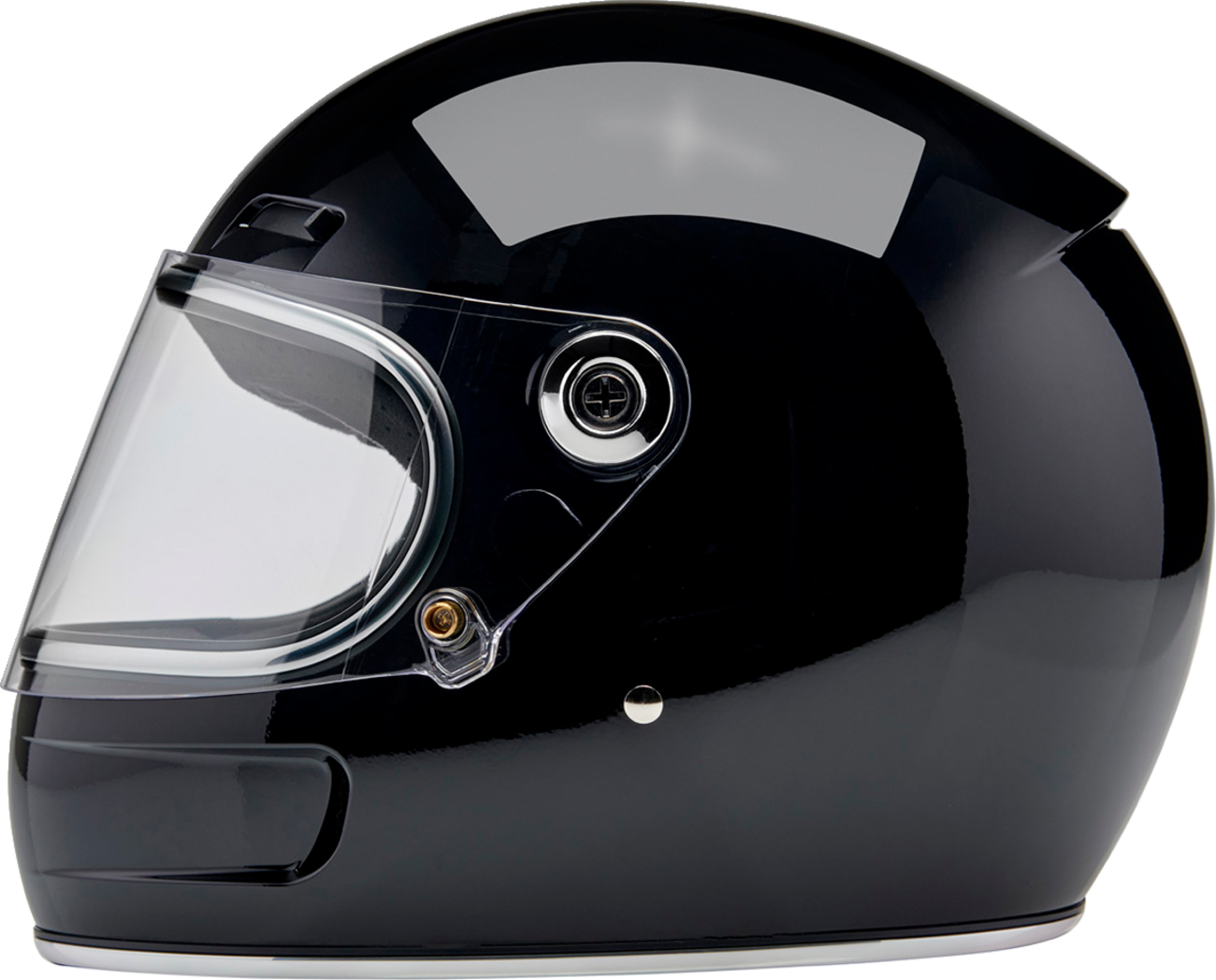BILTWELL Gringo SV Helmet - Gloss Black - XS 1006-101-501 - Howling Moto