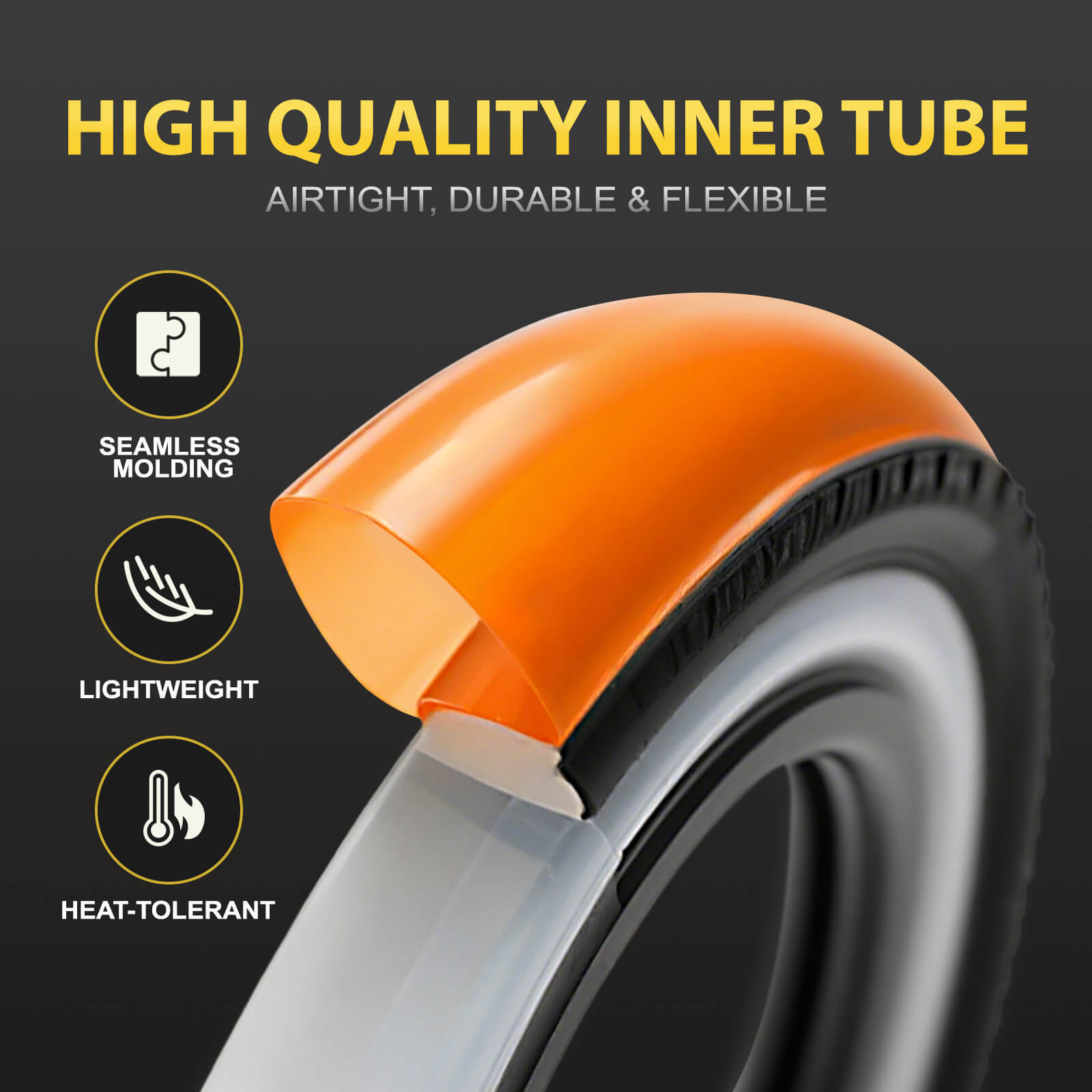 TPU Road Bike Tube - 700×35C-47C - Howling Moto