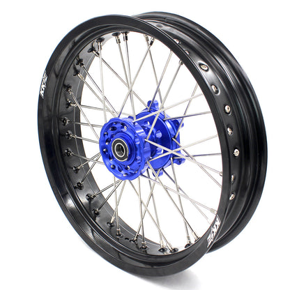 KKE 17Inch KX250F KX450F 2006-2021 For KAWASAKI Supermoto Alloy Wheels Rim Blue - Howling Moto