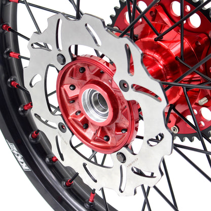 KKE 21 & 19 Casting Wheels for Honda CRF250R 2004-2013 CRF450R 2002-2012 Disc - Howling Moto