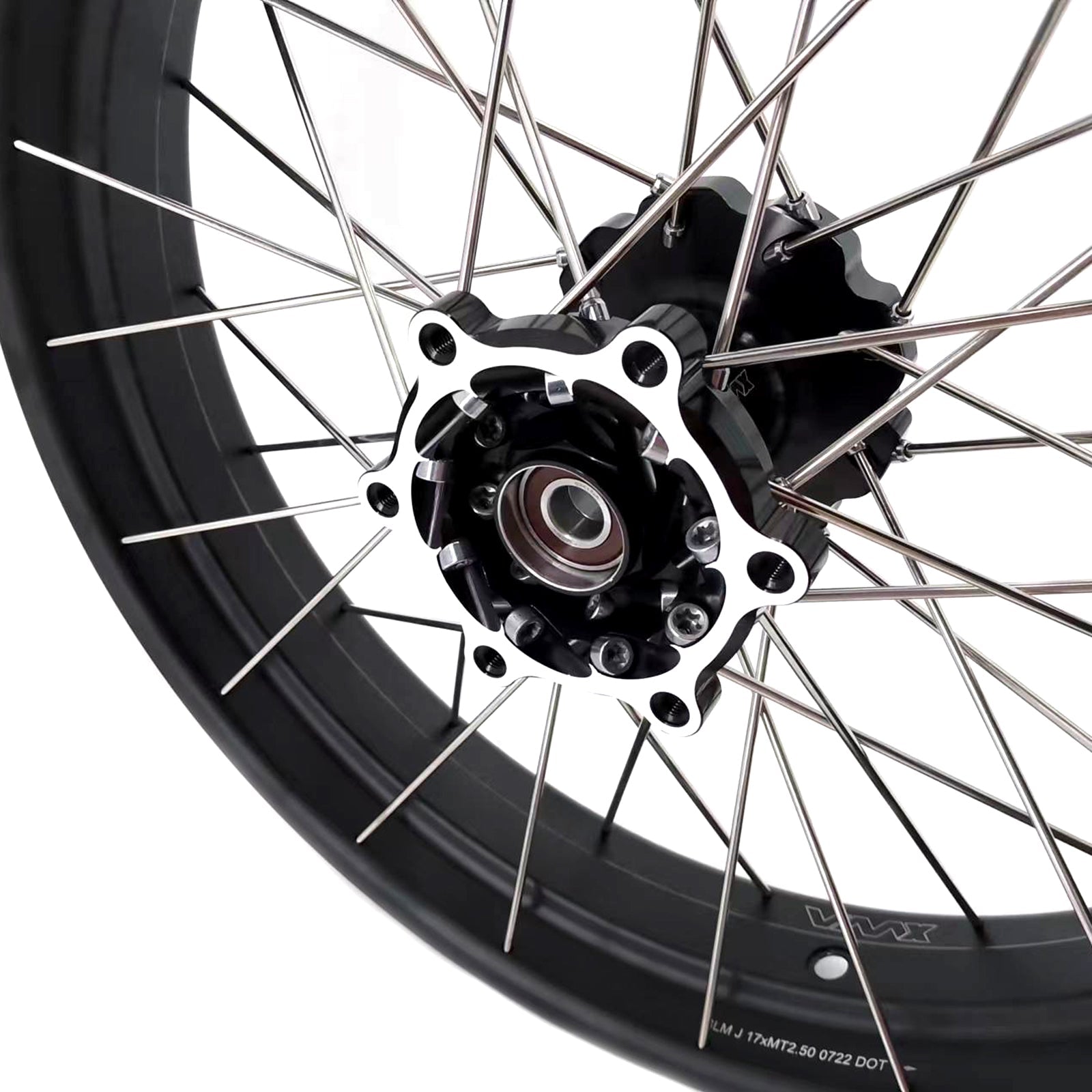 VMX 2.5*17/3.5*17 CUSH Drive Tubeless Wheels Rim For Husqvarna Svartpilen 401 2020-2021 - Howling Moto