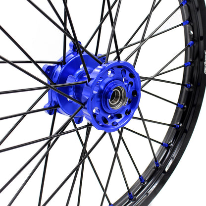 KKE 1.6*21 & 2.15*18 Enduro Spoked Wheels Set For SUZUKI DRZ400SM 2005-2024 - Howling Moto