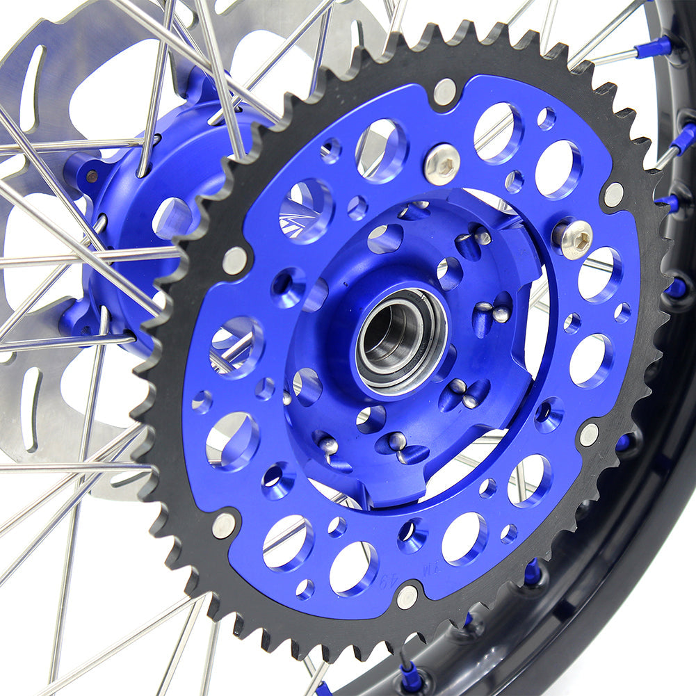 KKE 21 18 Wheels for Yamaha WR250F 2017-2018 WR450F 2016-2018 270MM/245MM Disc - Howling Moto