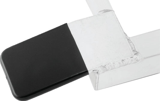 QuadBoss vinyl ramp tips, durable replacement parts for powersports equipment, shown in a close-up image.
