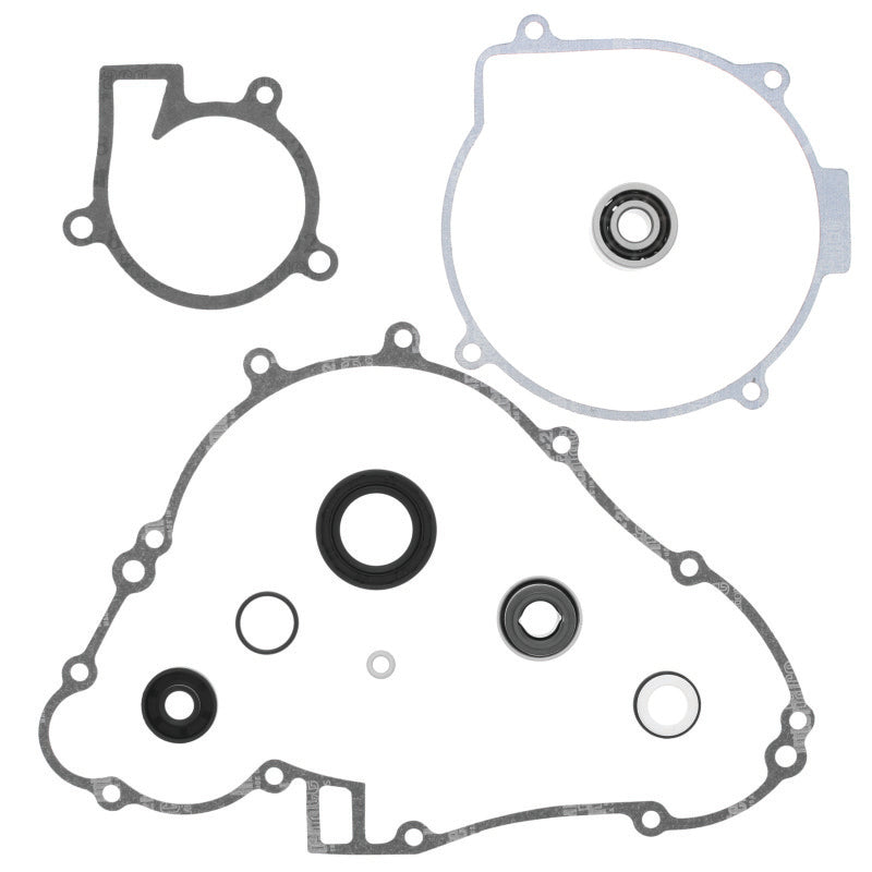 QuadBoss Kawasaki KVF400 Prairie 2x4 water pump rebuild kit for 1997-2002 models, includes pump components and gasket.