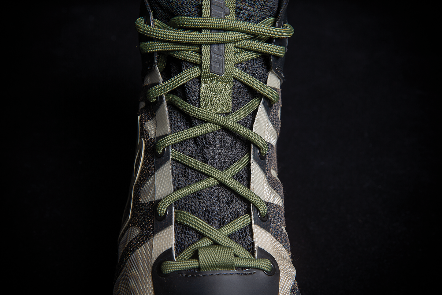 Bill's Exhausts ICON Hooligan shoes in green, size 10, showing the stylish athletic shoe with laces and textured sole.