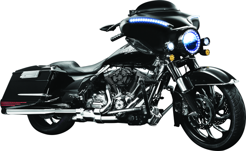 Kuryakyn, Kuryakyn Oil Cooler Cover 11-16 Touring Chrome for Harley Davidson